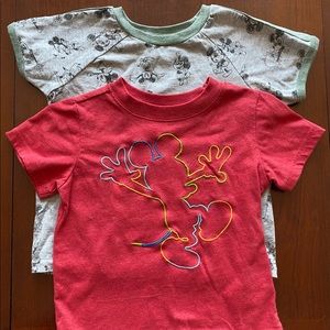 Mickey Mouse Disney Junior Tshirts 4T (2 pack)